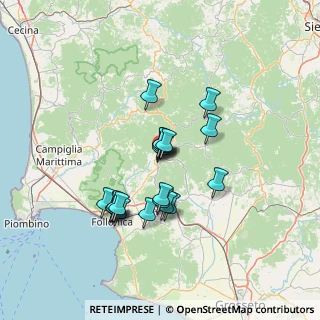 Mappa Via Enrico Fermi, 58024 Massa Marittima GR, Italia (11.46)