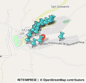 Mappa SP 58, 63062 Montefiore dell'Aso AP, Italia (0.324)