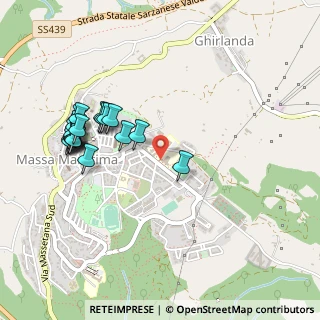 Mappa Viale Martiri della Niccioleta, 58024 Massa Marittima GR, Italia (0.5325)