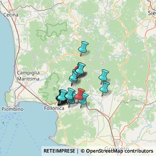 Mappa Viale Martiri della Niccioleta, 58024 Massa Marittima GR, Italia (11.0075)