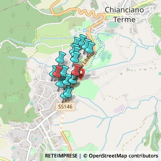 Mappa Via della Valle, 53042 Chianciano Terme SI, Italia (0.293)