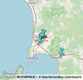 Mappa Via di Venturina, 57021 Campiglia Marittima LI, Italia (42.84917)