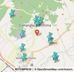 Mappa Via di Venturina, 57021 Campiglia Marittima LI, Italia (2.18636)