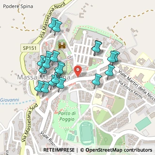 Mappa Viale Antonio Fratti, 58024 Massa Marittima GR, Italia (0.2345)