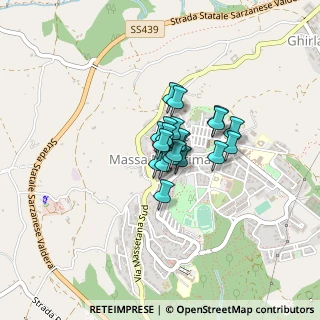 Mappa Vicolo Massaini, 58024 Massa Marittima GR, Italia (0.2115)