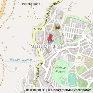 Mappa Piazza Giuseppe Garibaldi, 11, 58024 Massa Marittima, Grosseto (Toscana)