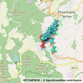 Mappa Via Alessandro Manzoni, 53042 Chianciano Terme SI, Italia (0.494)