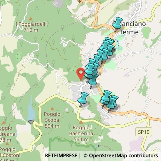 Mappa Via Alessandro Manzoni, 53042 Chianciano Terme SI, Italia (0.7805)
