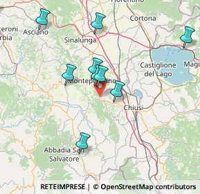 Mappa Via Sant'Agnese, 53042 Chianciano Terme SI, Italia (23.13917)
