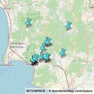 Mappa Strada Comunale Massa Marittima Accesa, 58024 Massa Marittima GR, Italia (13.42353)