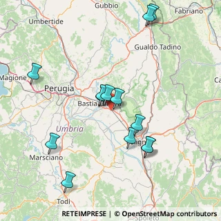 Mappa Via Bottoneto, 06081 Santa Maria degli Angeli PG, Italia (16.58462)