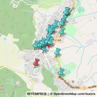 Mappa Via Giuseppe Sabatini, 53042 Chianciano Terme SI, Italia (0.377)