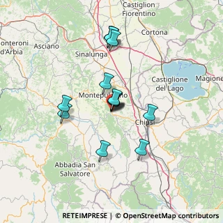 Mappa Via Giuseppe Sabatini, 53042 Chianciano Terme SI, Italia (11.89429)