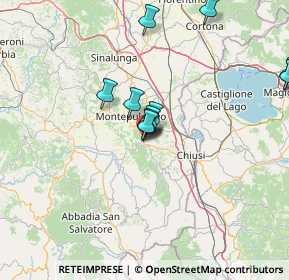 Mappa 53042 Chianciano Terme SI, Italia (17.06769)