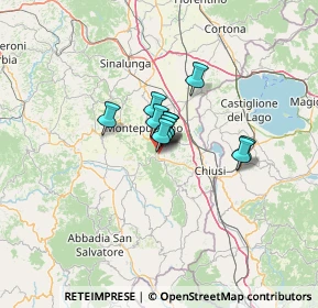 Mappa 53042 Chianciano Terme SI, Italia (6.60091)