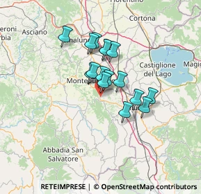 Mappa 53042 Chianciano Terme SI, Italia (9.82563)