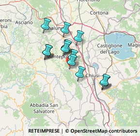 Mappa 53042 Chianciano Terme SI, Italia (10.675)