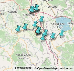 Mappa 53042 Chianciano Terme SI, Italia (12.841)