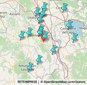 Mappa 53042 Chianciano Terme SI, Italia (15.35056)