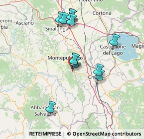 Mappa 53042 Chianciano Terme SI, Italia (14.45538)