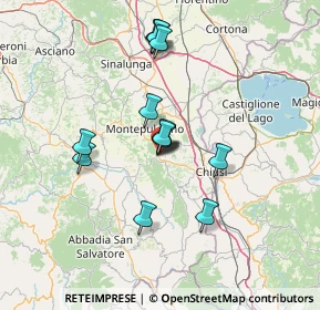 Mappa 53042 Chianciano Terme SI, Italia (12.03857)