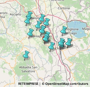 Mappa 53042 Chianciano Terme SI, Italia (11.01316)