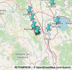 Mappa 53042 Chianciano Terme SI, Italia (9.79364)