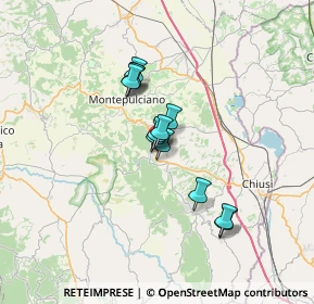 Mappa 53042 Chianciano Terme SI, Italia (4.92583)