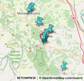 Mappa Viale Lombardia, 53042 Chianciano Terme SI, Italia (2.66429)