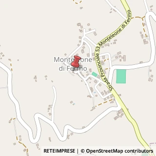 Mappa Via Giuseppe Garibaldi, 15, 63841 Monteleone di Fermo, Fermo (Marche)