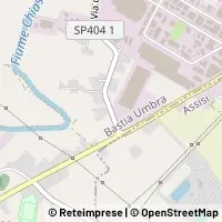 Mapa Bastia Umbra