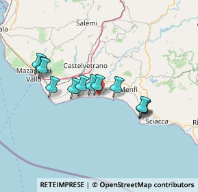 Mappa Via Pitagora, 91022 Castelvetrano TP, Italia (13.555)