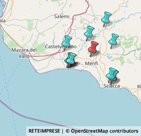 Mappa Via Pitagora, 91022 Castelvetrano TP, Italia (12.62077)