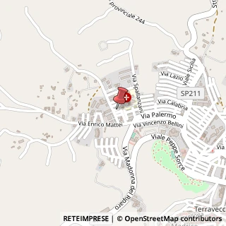 Mappa Via Francesco Laurana, 93014 Mussomeli CL, Italia, 93014 Mussomeli, Caltanissetta (Sicilia)