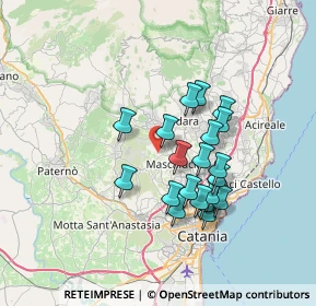 Mappa Via Minardo, 95030 Mascalucia CT, Italia (6.6115)