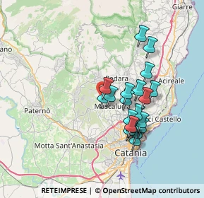 Mappa Via Minardo, 95030 Mascalucia CT, Italia (6.904)