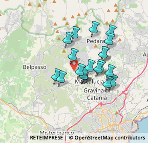 Mappa Via Minardo, 95030 Mascalucia CT, Italia (3.0515)