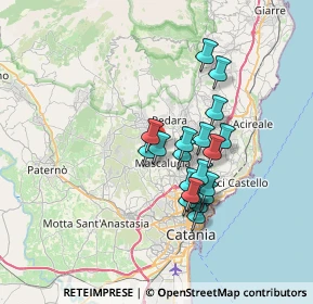 Mappa 95030 Mascalucia CT, Italia (6.2825)