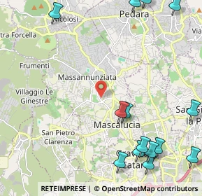 Mappa 95030 Mascalucia CT, Italia (3.49143)