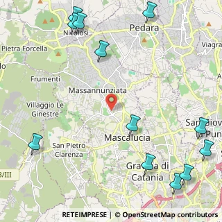 Mappa 95030 Mascalucia CT, Italia (3.65667)