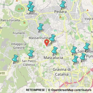 Mappa 95030 Mascalucia CT, Italia (2.98833)