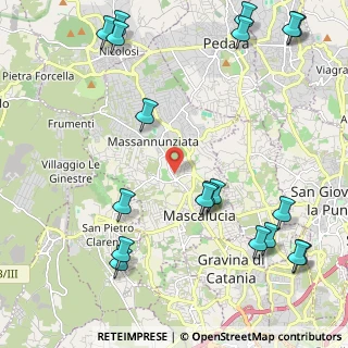 Mappa 95030 Mascalucia CT, Italia (3.27947)