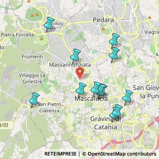 Mappa 95030 Mascalucia CT, Italia (2.36667)