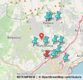 Mappa 95030 Mascalucia CT, Italia (3.97545)