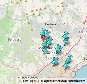 Mappa 95030 Mascalucia CT, Italia (3.64308)