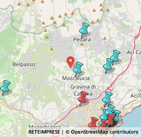 Mappa 95030 Mascalucia CT, Italia (7.26789)
