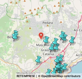 Mappa 95030 Mascalucia CT, Italia (6.129)