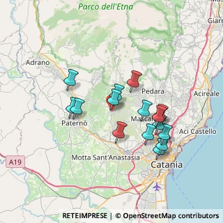 Mappa Traversa Ottava, 95032 Belpasso CT, Italia (7.09667)