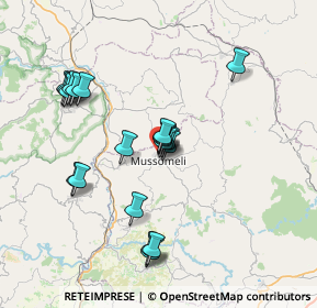 Mappa Via Svizzera, 93014 Mussomeli CL, Italia (7.676)