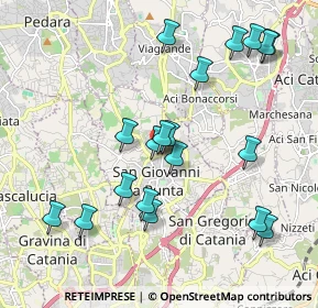 Mappa STABILIMENTO VIA ARCOBALENO 51 UFFICI, 95037 San Giovanni la punta CT, Italia (2.31)